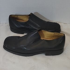 Sandro Men's Leather Loafers Size 10D Black